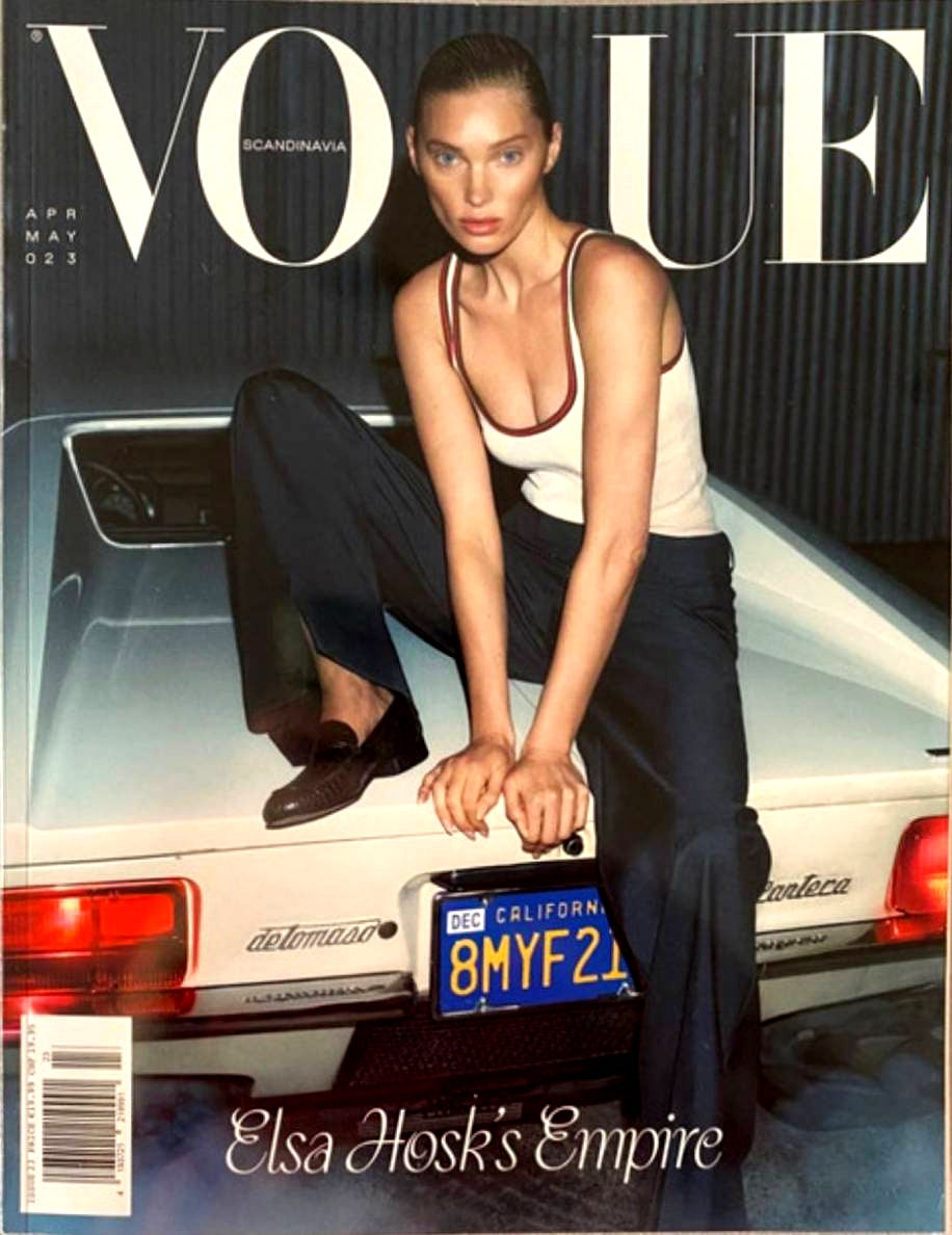 女性情報誌 Vogue Scandinavia April/May 2022 Issue 5 Buy Vogue Scandinavia's April-May Issue Featuring Elsa Hosk