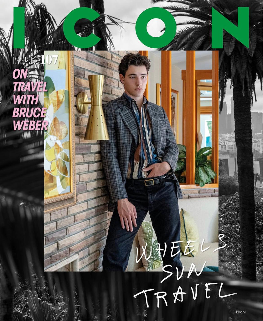 BRUCE WEBER [34 pages] Icon Magazine Issue #107 'Give me a reason to stay here' story