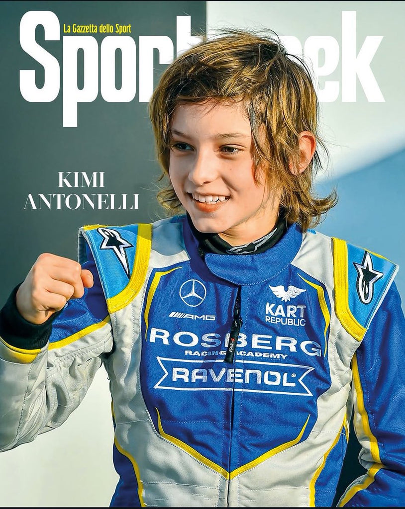 Kimi Antonelli Sportweek Magazine April 2026 - magazinecult
