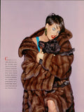 VOGUE Magazine Italia November 1988 MICHAELA BERCU Linda Evangelista NAOMI CAMPBELL