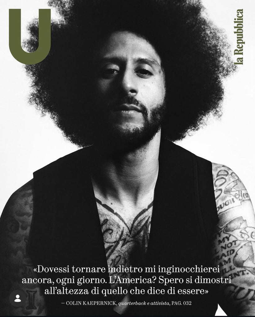 U La Repubblica Magazine April 2026 #18 Colin Kaepernick - magazinecult