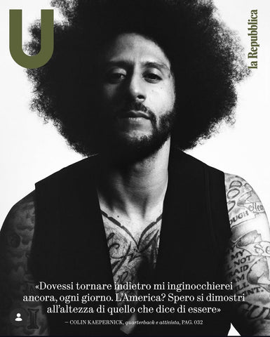 U La Repubblica Magazine April 2026 #18 Colin Kaepernick - magazinecult