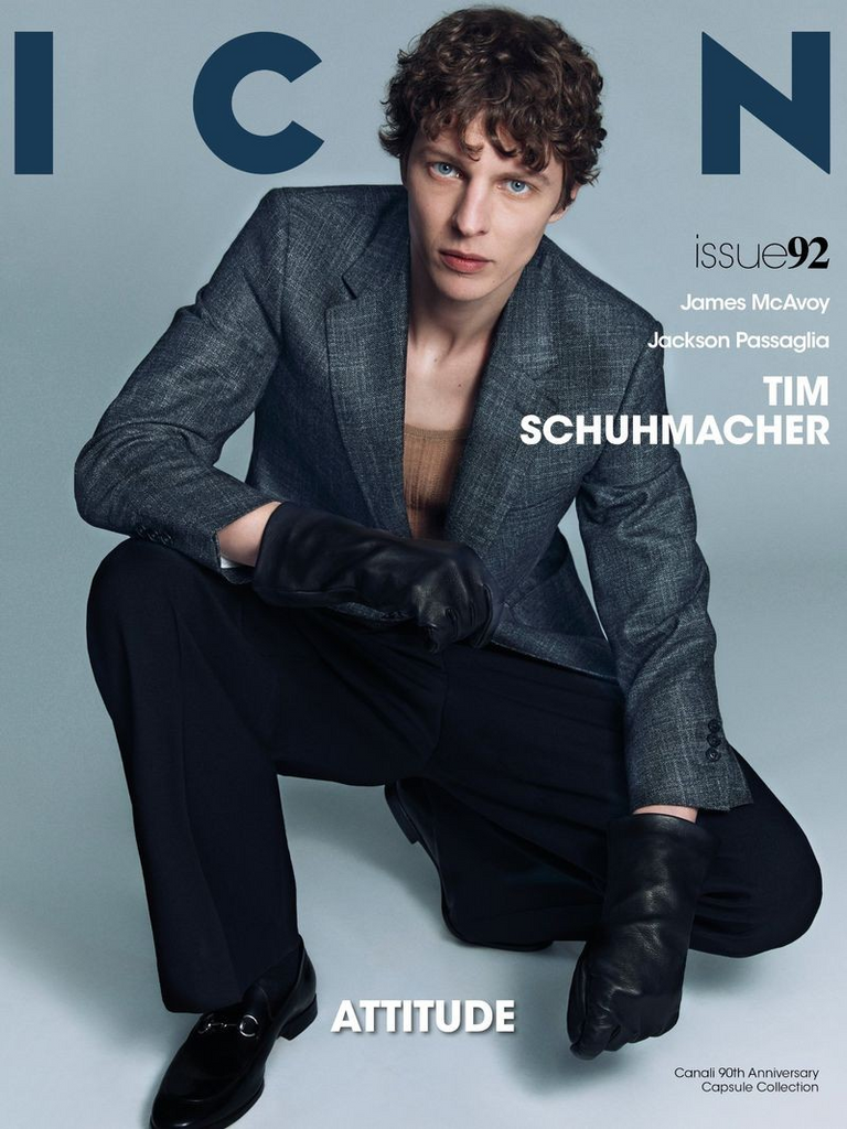 TIM SCHUHMACHER Icon Magazine #92 September 2024 JACKSON PASSAGLIA James McAvoy