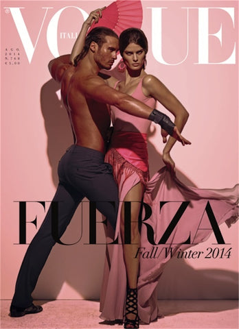 VOGUE Magazine Italia August 2014 ISABELI FONTANA Timo Nunez EVA HERZIGOVA