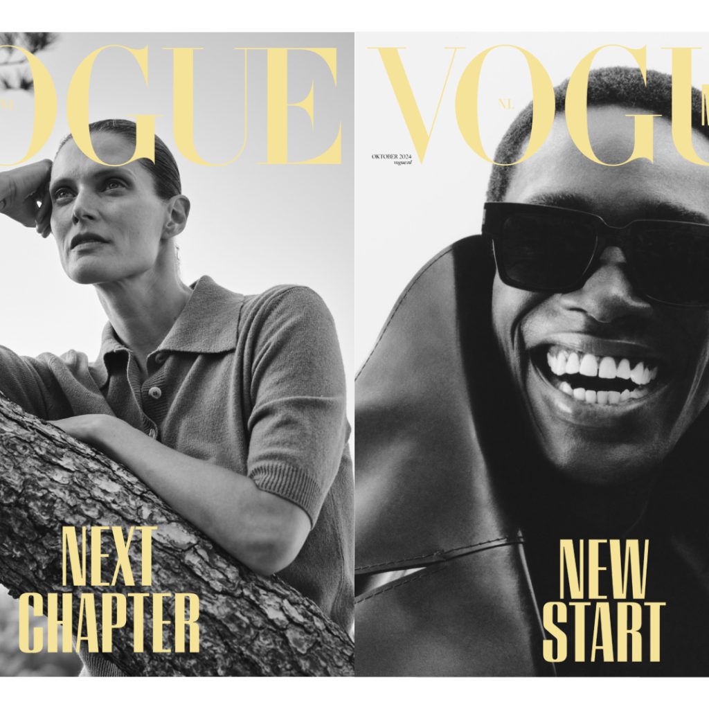 MALGOSIA BELA Yaw Tiëku Appiah Vogue + MAN Magazine Netherlands October 2024 SEALED