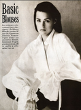 VOGUE Magazine Paris June 1990 TATJANA PATITZ Elaine Irwin YASMEEN GHAURI