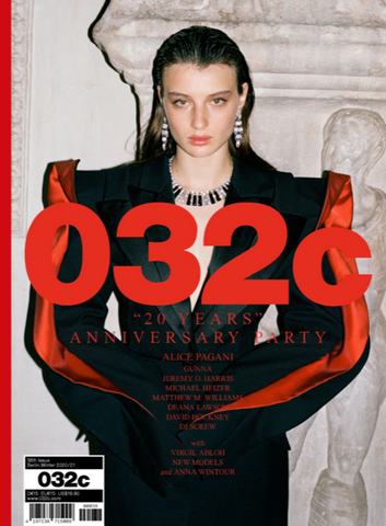 032c Magazine #38 Winter 2020 ALICE PAGANI David Hockney ANNA EWERS