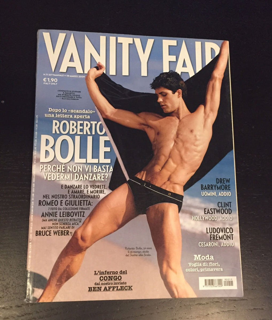 Vanity Fair magazine 2009 ROBERTO BOLLE Olga Maliouk COCO ROCHA Drew Barrymore