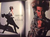 MARIE Claire Italia magazine December 1990 VANESSA DUVE Emma Sjoberg TARA YODIT