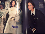 MARIE Claire Italia magazine December 1990 VANESSA DUVE Emma Sjoberg TARA YODIT