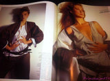 HARPER'S BAZAAR Magazine Italia 1983 JOANNE RUSSELL Iman EVA VOORHES