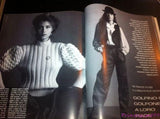 ANTONIO LOPEZ VOGUE Italia Magazine LISE RYALL Joanne Russell KELLY LEBROCK Bruce Weber