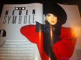 VOGUE Germany Magazine July 1986 VIOLETTA SANCHEZ Estelle Lefebure EVANGELISTA Patitz