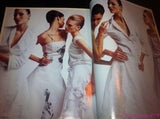 VOGUE Magazine Italia April 2001 HANNELORE KNUTS Bridget Hall KAROLINA KURKOVA Trish Goff