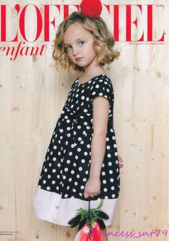 L'OFFICIEL Enfant KIDS Fashion Magazine BAMBINI Spring 2014 Brand New