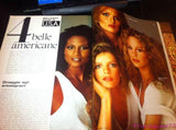 VOGUE Magazine Italia October 1978 BEVERLY FARNWORTH Patti Hansen RENE RUSSO Rosie Vela