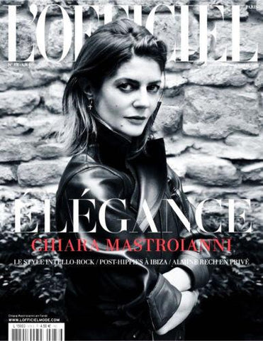 L'OFFICIEL Paris Magazine September 2013 CHIARA MASTROIANNI Hailey Gates SIGNE BELFIORE