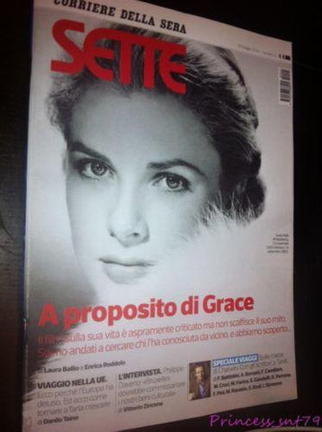 GRACE KELLY Sette Italian One Day Magazine MAY 2014 Brand New