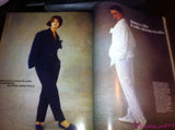 Vogue Magazine Italia January 1985 Jackie Adams YASMIN LE BON Bonnie Berman CECILIA CHANCELLOR Kim Alexis
