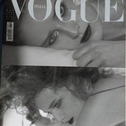 VOGUE Magazine Italia March 2002 Anne Catherine Lacroix ERIN WASSON Vanessa Lorenzo
