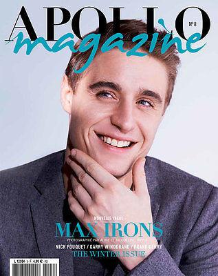 APOLLO MAGAZINE Winter 2014 MAX IRONS Thorben Gartner OTTO LOTZ Filip Hrivnak