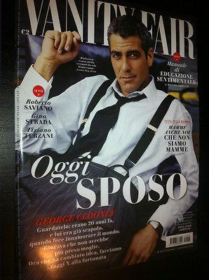 VANITY fair Magazine 2014 GEORGE CLOONEY Lily Allen KELLY LEBROCK Novak Djokovic FRANCESCO VEZZOLI