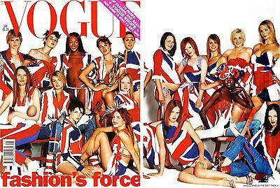 VOGUE Magazine UK January 2002 GISELE BUNDCHEN Corinne Day KAROLINA KURKOVA