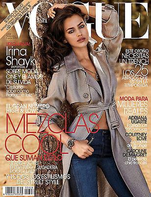 VOGUE Spain Magazine November 2013 IRINA SHAYK Courtney Love JULIA STEGNER Frauche