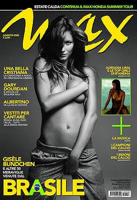 Max Magazine 2005 GISELE BUNDCHEN Victoria's Secret Adriana Lima ISABELI FONTANA