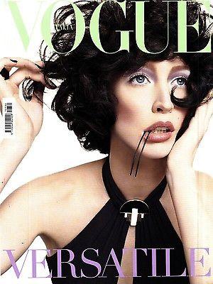 VOGUE Magazine Italia August 2011 RAQUEL ZIMMERMANN Bianca Balti CODIE