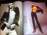 VOGUE Magazine UK January 1996 CHRISTY TURLINGTON Shalom Harlow LINDA EVANGELISTA