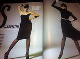 VOGUE Magazine Germany April 1986 ROSEMARY MCGROTHA Tatjana Patitz TURLINGTON