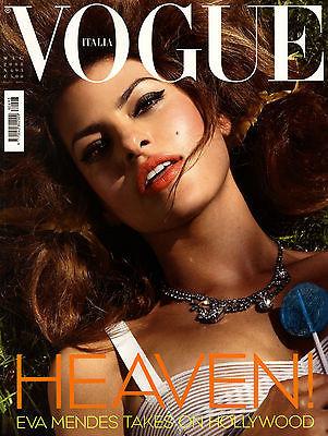 VOGUE Magazine Italia May 2008 EVA MENDES Natalia Vodianova GEMMA WARD Ali Stephens