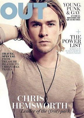 OUT Gay Magazine May 2012 CHRIS HEMSWORTH by Xevi Muntane