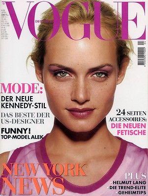 VOGUE Germany magazine April 1999 AMBER VALLETTA Kari Anne Liverud ALEK WEK