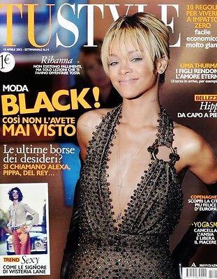 TU STYLE Magazine April 2012 RIHANNA Fantastic Blond