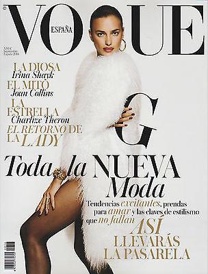 VOGUE Magazine Spain September 2014 IRINA SHAYK Joan Smalls OLIVIA PALERMO Nadja Bender