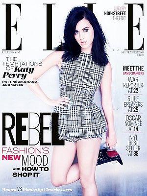 ELLE Magazine UK September 2013 KATY PERRY Irina Kulikova ZLATA MANAFIC Sylvan