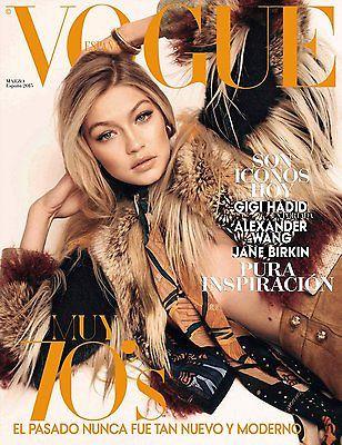 VOGUE Magazine Spain March 2015 GIGI HADID