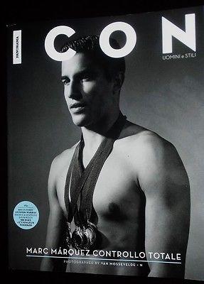 ICON Magazine 2014 MARC MARQUEZ Bryan Ferry DAVID LACHAPELLE Nick Mason GAY INT