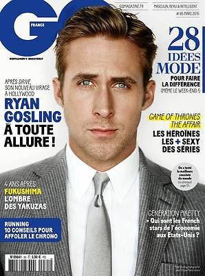 GQ France Magazine March 2015 RYAN GOSLING John Halls NEW
