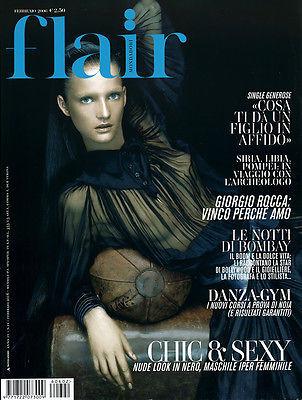 FLAIR Italia Magazine 2006 MARTA BERZKALNA Kirsten Owen DIANA DONDOE Alyssa Miller