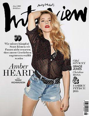 Interview Germany Magazine 2015 AMBER HEARD Binx Walton AURELIE DUPONT