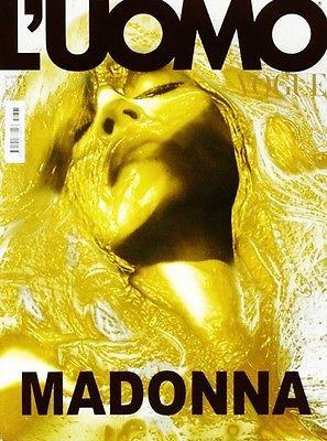 L'Uomo Vogue Italia Magazine October 2005 MADONNA MDNA Daniel Craig JONATHAN BENNETT