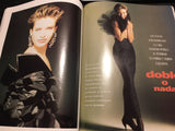 VOGUE Spain Magazine December 1989 ISABELLA ROSSELLINI Robyn Mackintosh LESLIE WINER