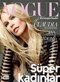VOGUE Turkey Magazine 2014 CLAUDIA SCHIFFER Eva Herzigova NAOMI CAMPBELL