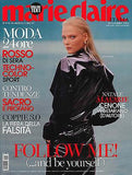 MARIE CLAIRE Italia Magazine December 2014 CARMEN KASS Marta Hunt BARBARA PALVIN