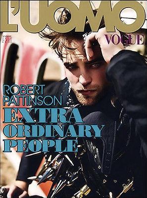 L'UOMO VOGUE Magazine November 2012 ROBERT PATTINSON