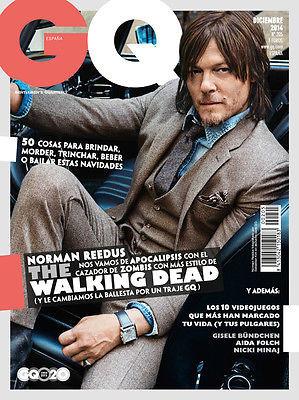 GQ Magazine Spain December 2014 NORMAN REEDUS The Walking Dead ARTHUR GOSSE Aida Folch