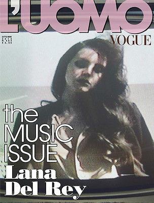 L'UOMO Vogue Magazine October 2014 LANA DEL REY Nicki Minaj NUNO BETTENCOURT